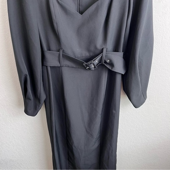 Fame And Partners The Maiden Dress Midi Sweetheart Sheath - Picture 5 of 14